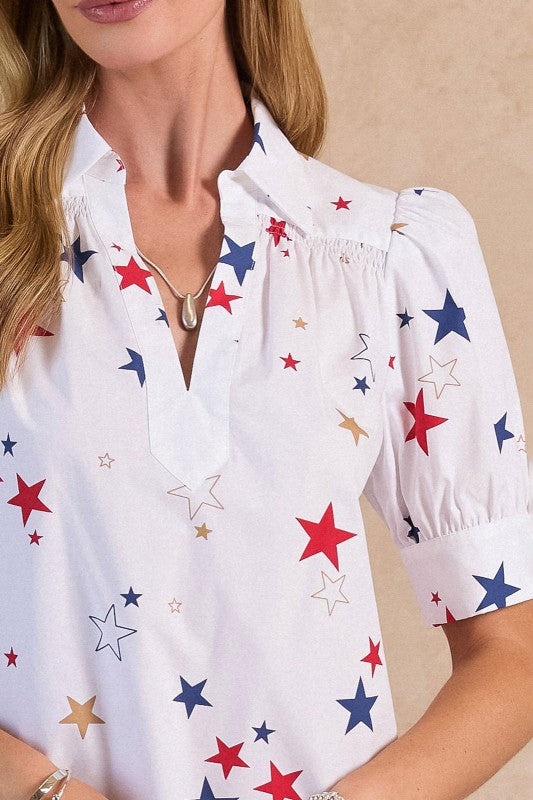 Short sleeve star shirt