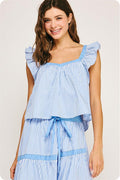 Azur striped set